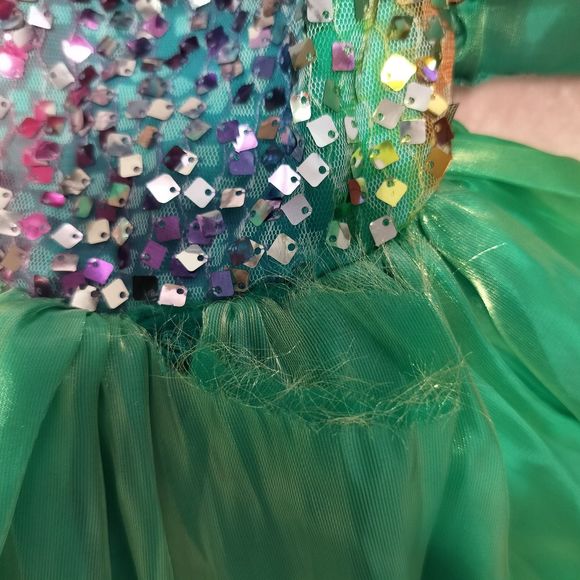 Weissman Let It Shine 6782 Sz IC S/M Bodice Skirt Competition Theater Choker - Picture 6 of 15